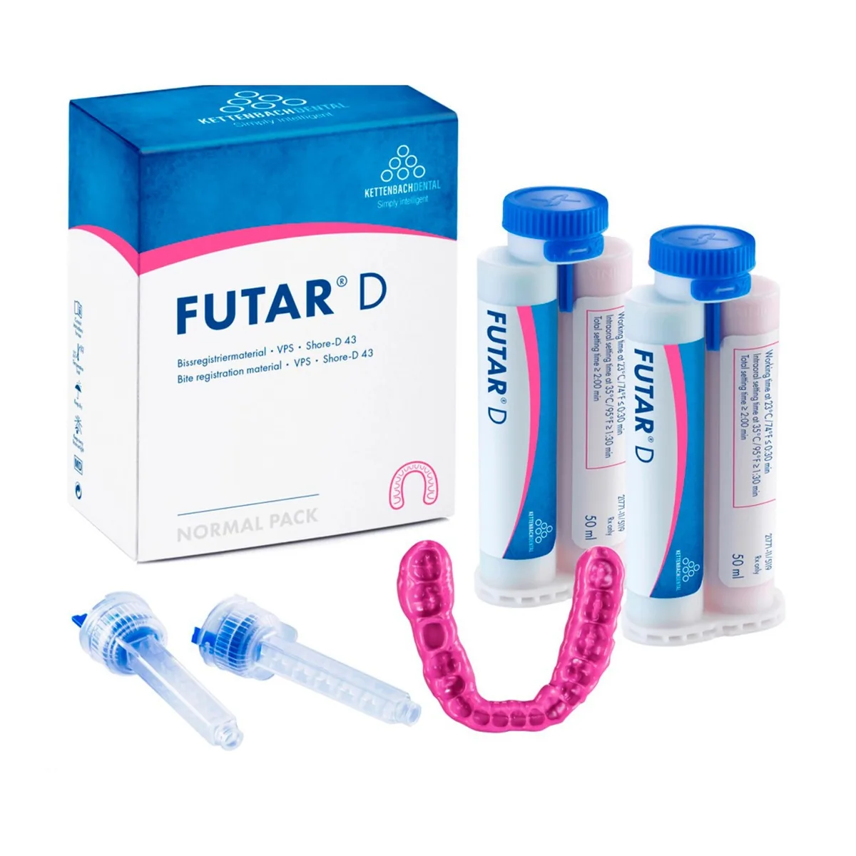 Futar D, Футар D, А-силікон для реєстрації прикусу, Futar (Kettenbach)